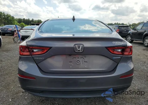 2020 Honda Insight Ex from USA, damaged, VIN 19XZE4F54LE012487